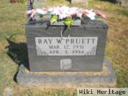 Ray W Pruett