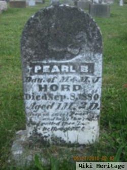 Pearl B Hord