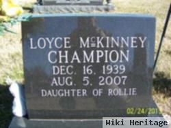 Loyce Mckinney Champion