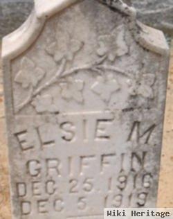 Elsie M Griffin