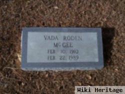 Vada Roden Mcgee