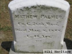 Pvt Mathew Palmer