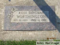 Rose A Dingman Worthington