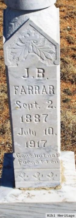 J B Farrar, Sr