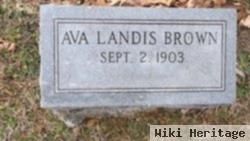 Ava Landis Brown