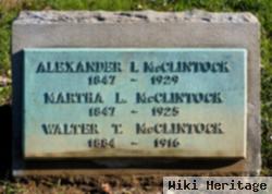 Walter T Mcclintock