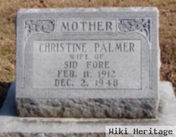 Christine Palmer Fore