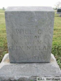 William Casey "will" Mcmillan