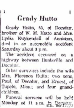 Grady Hutto