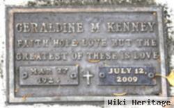 Geraldine M "jerry" Schlatter Kenney