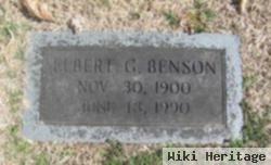 Elbert G Benson