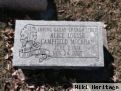 Alice Louise Campfield Mccahan