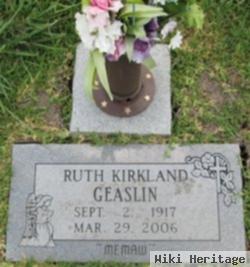 Ruth Kirkland Geaslin