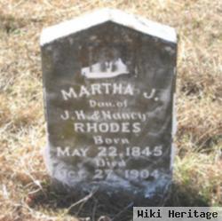 Martha J Rhodes