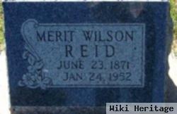 Merit Wilson Reid