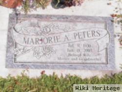 Marjorie A Peters
