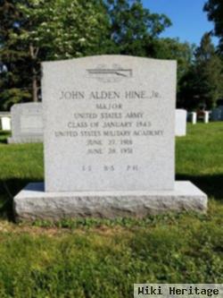 Maj John Alden Hine, Jr