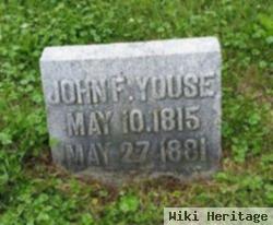 John F Youse