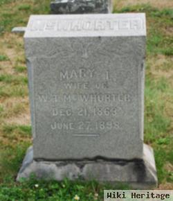 Mary I. Davis Mcwhorter