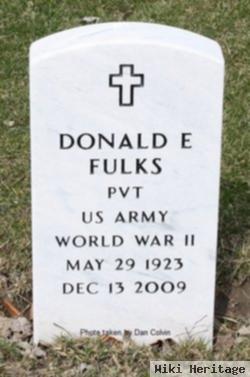 Pvt Donald E Fulks