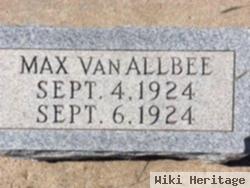 Max Van Allbee