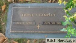 Edith T Lampley