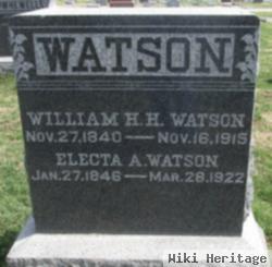 William H H Watson