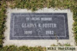 Gladys K Foster