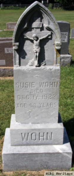 Susanna "susie" Reisch Wohn