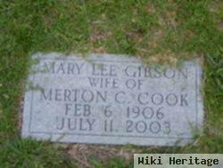 Mary Lee Gibson Cook