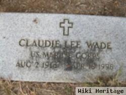 Claudie Lee Wade