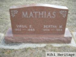 Bertha May Shaw Mathias