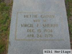 Hettie Gainey Sheriff