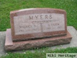 Maurice D Myers