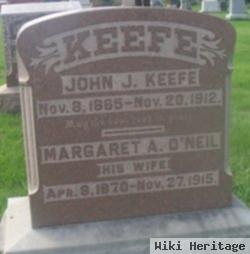 Margaret A O'neil Keefe
