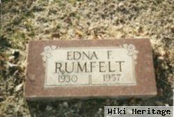 Edna Frances Stroder Rumfelt