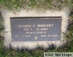 Alfred C Wahlert