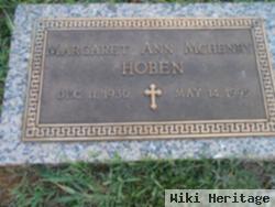 Margaret Ann Mchenry Hoben