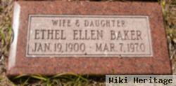 Ethel Ellen Baker