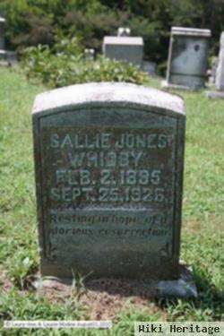 Sallie Jones Whidby