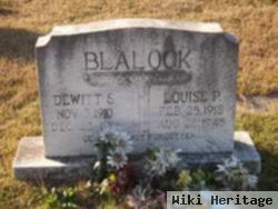 Dewitt S Blalock