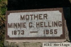 Wilhelmine C "minnie" Schmidt Helling