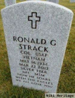 Col Ronald George "ron" Strack