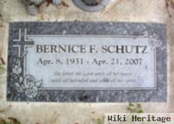 Bernice F. Schutz