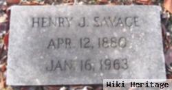 Dr Henry J. Savage