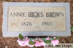 Annie Hicks Brown