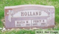 Percy D Holland
