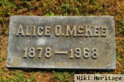 Alice Olivia Mckee