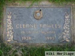 Cleone A Hansen Fowles