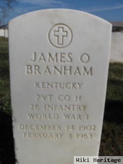 Pvt James O Branham